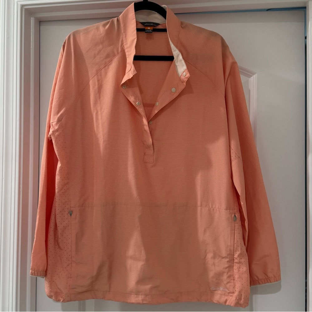 Peach Long Sleeve Pullover